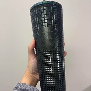 Green grid venti cold cup Starbucks